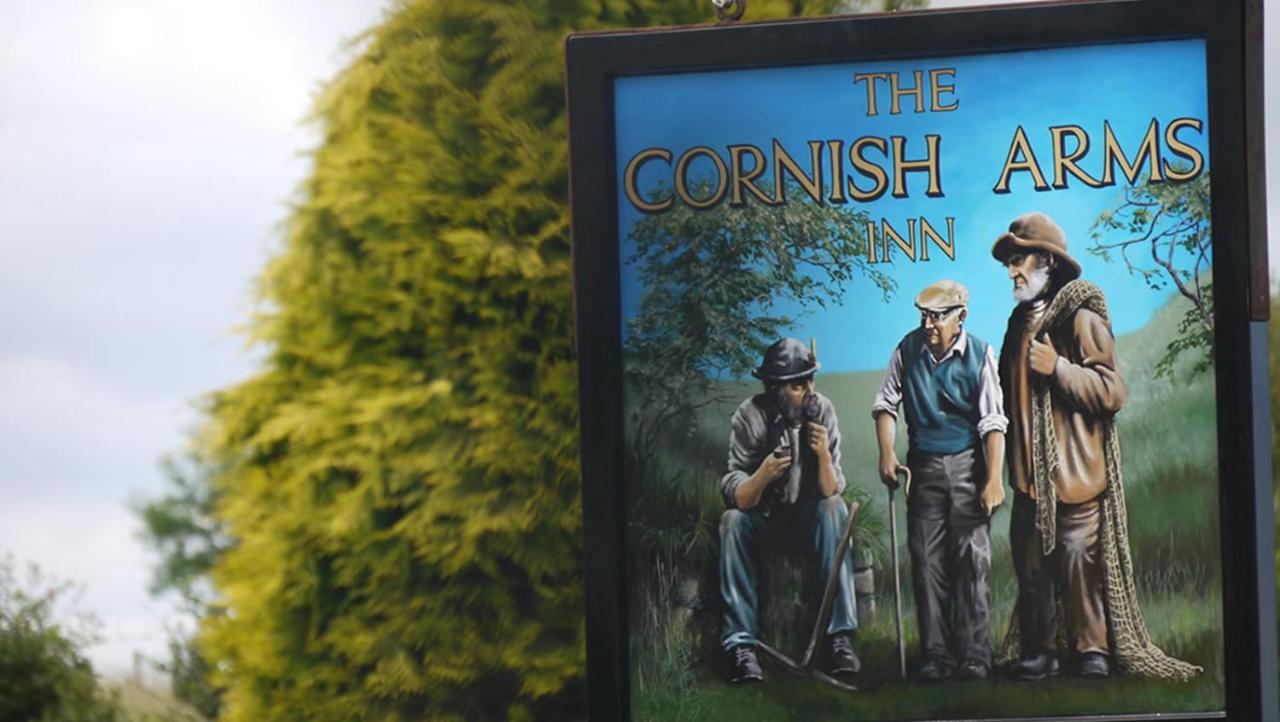Cornish Arms Inn Port Isaac 2 Miles Pendoggett Exteriér fotografie